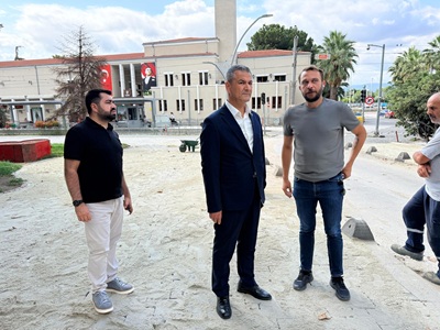 Başkan Vekili Lütfü Obuz, sahadaki çalışmaları yerinde inceledi