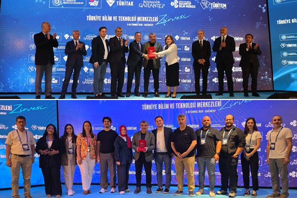 Büyükşehir’in bilim vizyonu ödülle taçlandı