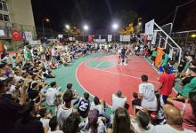 Değirmendere Sahilinde Heyecan Sırası Basketbolda