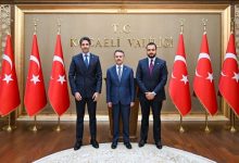 Faisal Abdullah Al-Henzab, Vali Aktaş'ı Ziyaret Etti