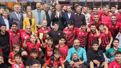 Gölcük'te Köyler Arası Futbol Turnuvası'nda Hasaneynspor Şampiyon Oldu