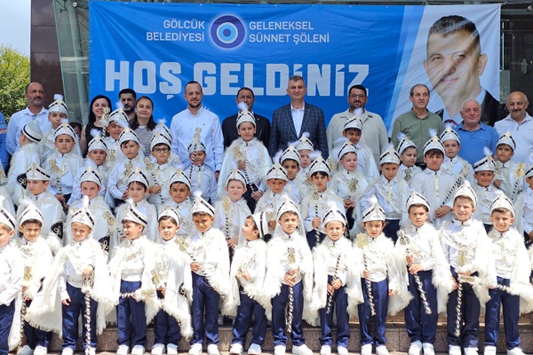 Gölcük’te Sünnet Çocuklarının Mutluluğu Şölene Dönüştü