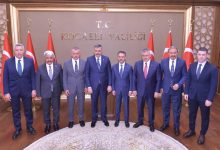 İçişleri Bakanı Çiftçi Kocaeli Valiliğini Ziyaret Etti