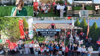 İzmit Belediyesi Yahya Kaptan Kütüphanesi Açıldı