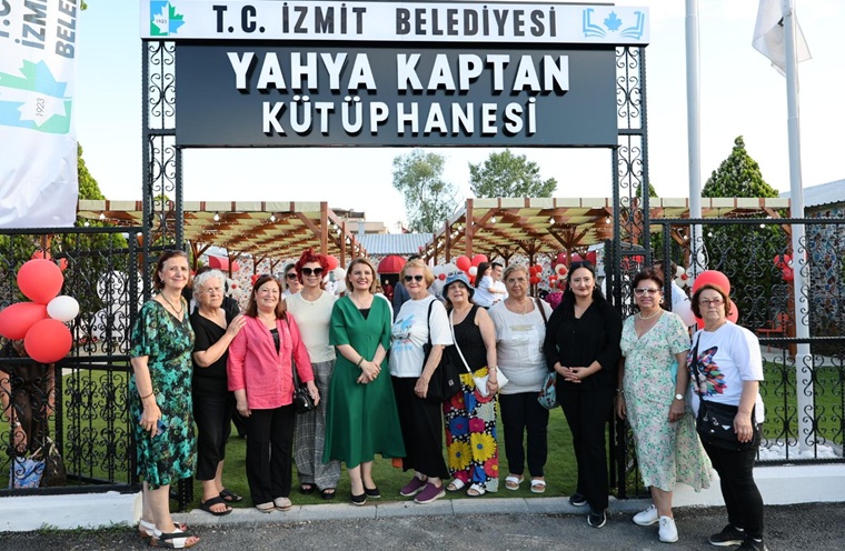 İzmit Belediyesi Yahya Kaptan Kütüphanesi Açıldı