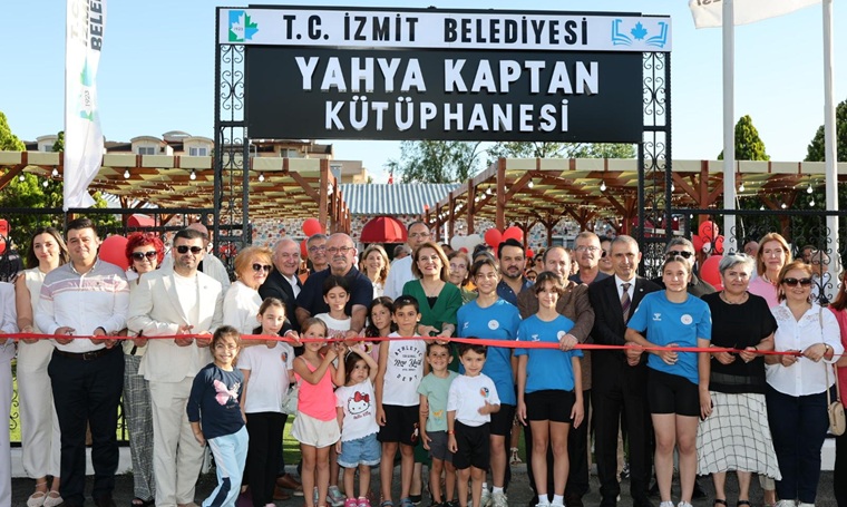 İzmit Belediyesi Yahya Kaptan Kütüphanesi Açıldı