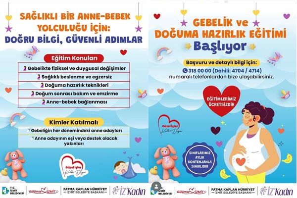 İzmit Belediyesinden Anne Adaylarına büyük destek