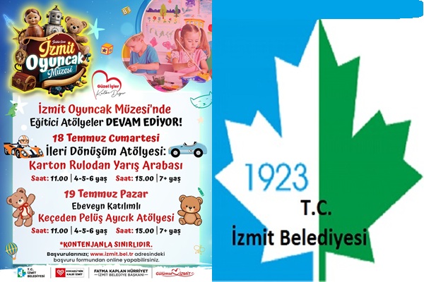 İzmit Oyuncak Müzesi’nde hafta sonu atölyeleri devam ediyor