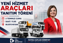 İzmit’in Araç Filosu Büyümeye devam ediyor