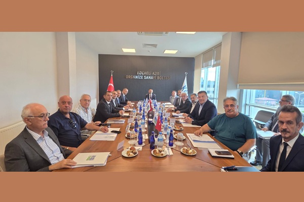 KOBİ Organize Sanayi Bölgesi Müteşebbis Heyet Toplantısı Yapıldı