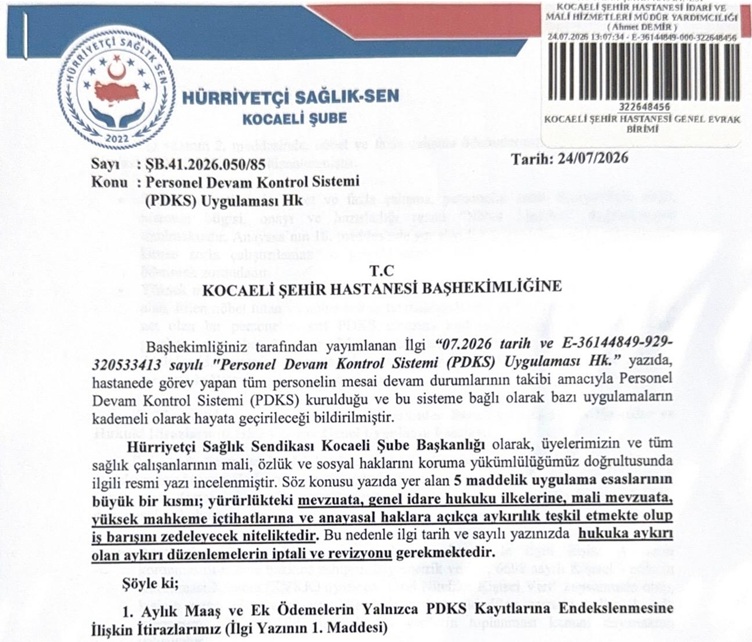 Kamu Hizmeti Karta Mahkûm Edilemez!