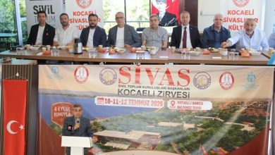 Sivas STK Başkanları Zirvesi Kocaeli’de Gerçekleşti