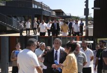 100. Yıl Parkı Bıçkıdere Göleti’nde çalışmalar devam ediyor