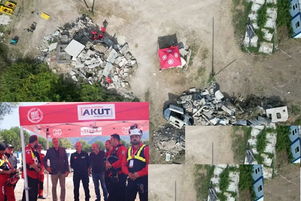 AKUT’un Kocaeli’de Kentsel Arama Kurtarma Tatbikatı