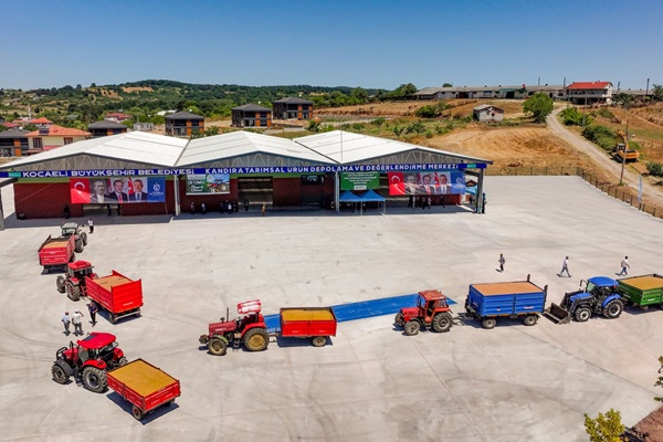 Çiftçinin emeği bu merkezde korunacak