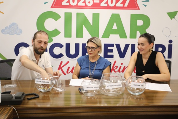 Çınar Çocuk Evleri 2. tur kura çekimi gerçekleştirildi