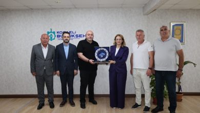 Gürcistan Kutaisi heyetinden Büyükşehir’e ziyaret