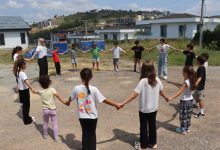 Kabaoğlu Mahallesinde çocuklar doyasıya eğlendi