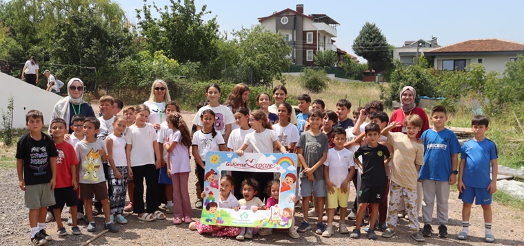 Kabaoğlu Mahallesinde çocuklar doyasıya eğlendi