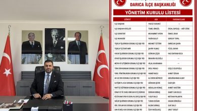 MHP Darıca'nın Yeni Yönetimi belli olduMHP Darıca'nın Yeni Yönetimi belli oldu