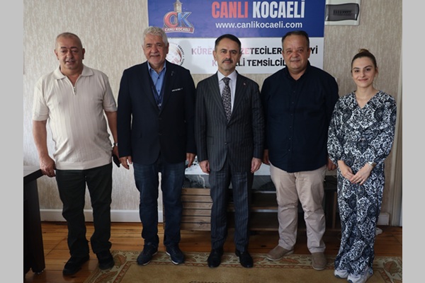 Vali Aktaş Küresel Gazeteciler Kocaeli İl Temsilciliğini Ziyaret Etti