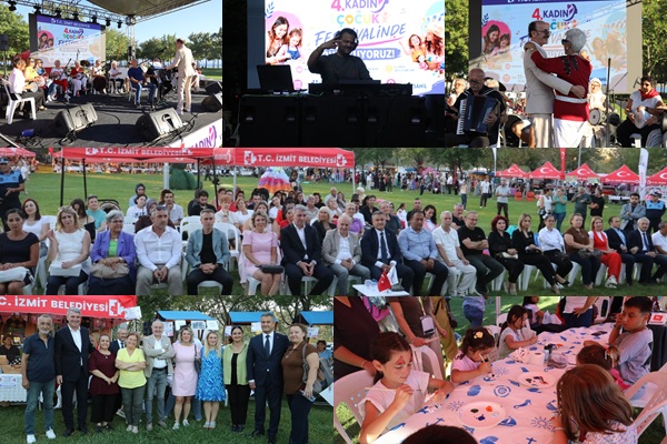 İzmit Belediyesi 4. Kadın ve Çocuk Festivali başladı!