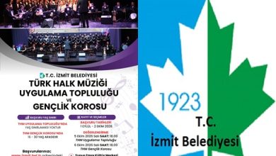İzmit Belediyesi Türk Halk Müziği Uygulama Topluluğu ve Gençlik Korosu için başvurular başlıyor