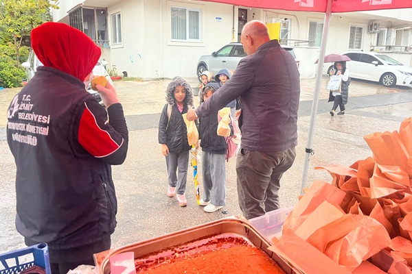 İzmit Belediyesinden üç okulda Beslenme Saati uygulaması
