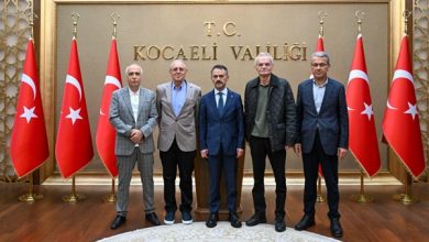 Merkez Valilerinden Vali İlhami Aktaş’a Ziyaret