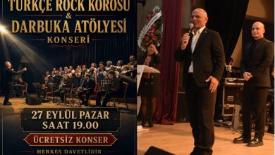 Körfez'de Türkçe Rock Korosu ve Darbuka Atölyesi Konseri