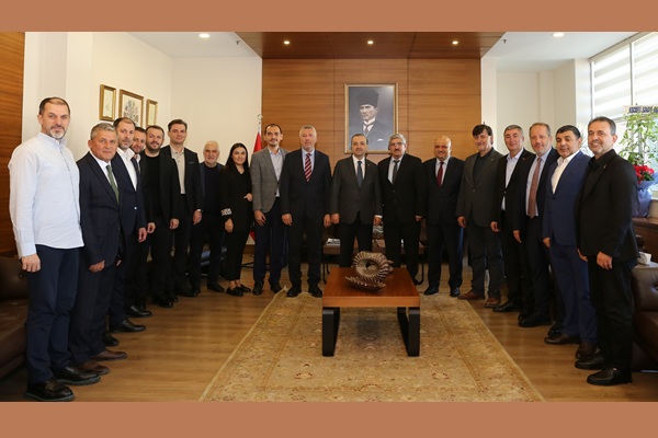 AK Parti İl Başkanı Talus’tan KOTO’ya hayırlı olsun ziyareti