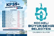 Büyükşehir’den KPSS için özel ulaşım planlaması