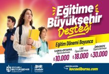 Büyükşehir’in eğitim desteğine başvurular başladı
