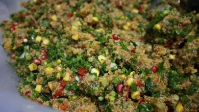 Glutensiz Mutfak Atölyesi’nde ayın tarifi kinoa salatası