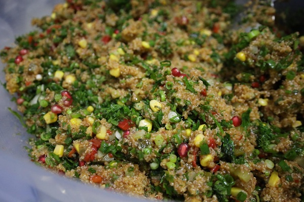 Glutensiz Mutfak Atölyesi’nde ayın tarifi kinoa salatası