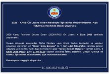 İlçe Nüfus Müdürlükleri Pazar Günü Açık Olacak