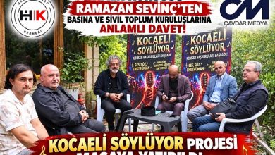 Kocaeli Söylüyor Projesi Masaya Yatırıldı