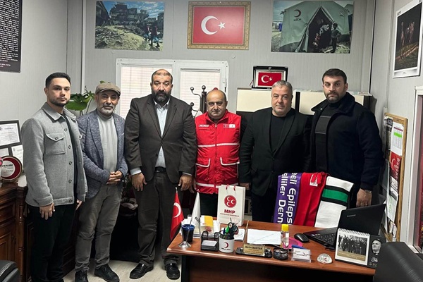MHP’den Türk Kızılay Körfez’e Ziyaret